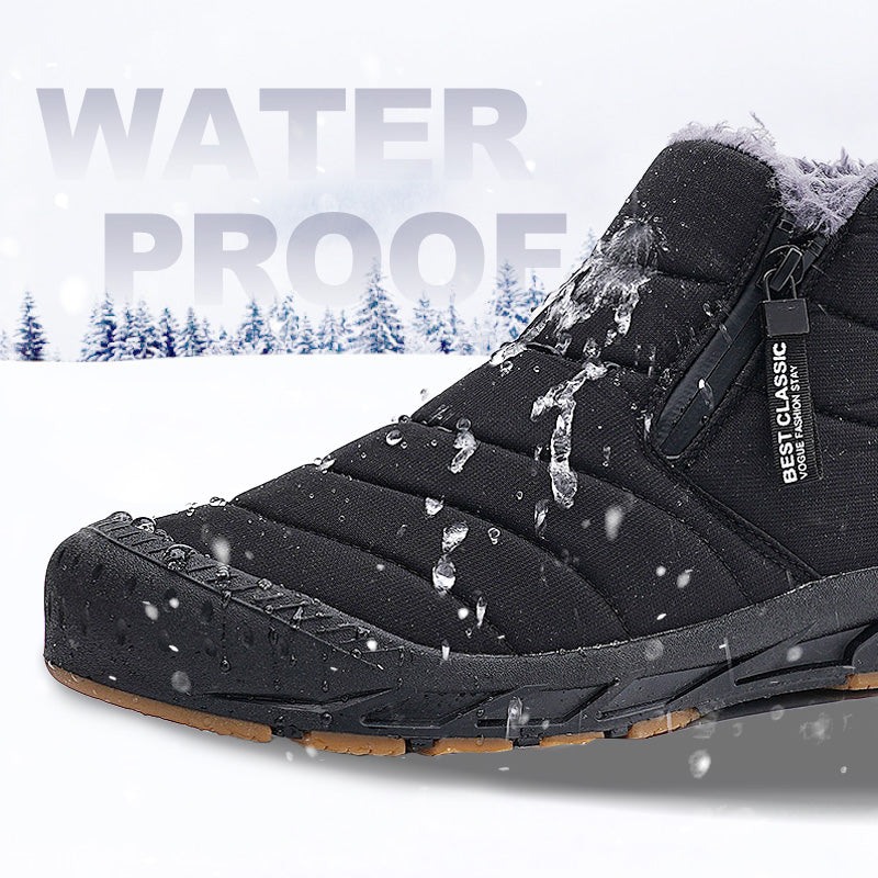 Parker – Warme, wasserdichte Schneestiefel mit Kunstfell - Wavaro